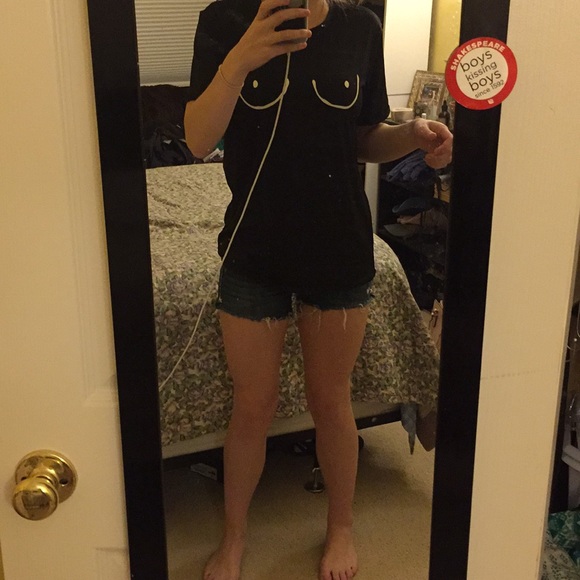 Women’s T shirt Black - Picture 3 of 3